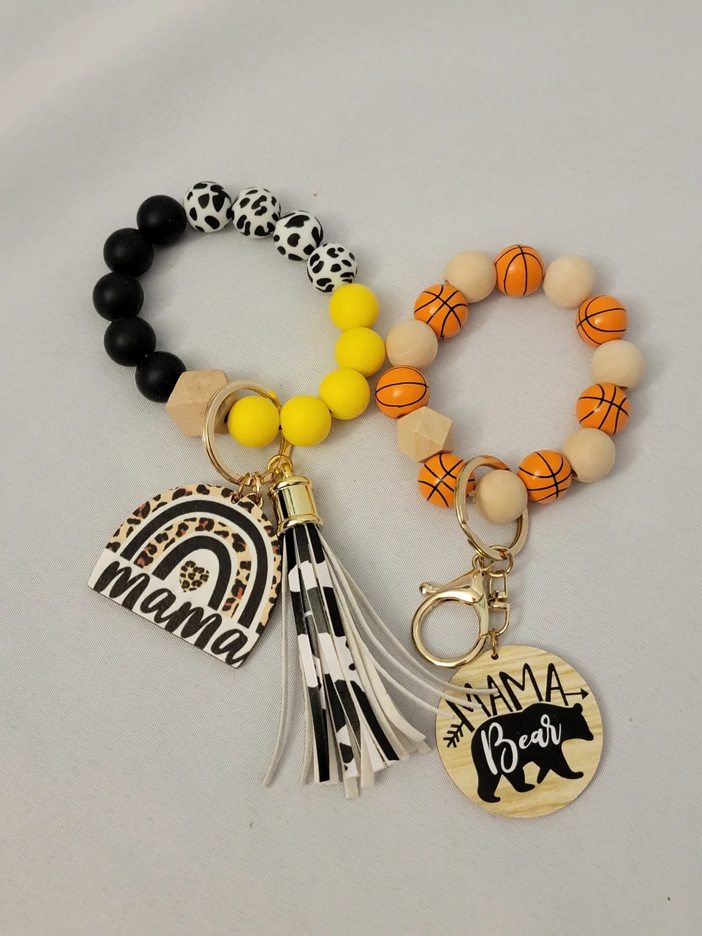 Mama Beaded Wrist Keyring Set 2/$18